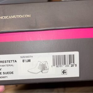 Vince Camuto Grey Ankle Boot size 8.5